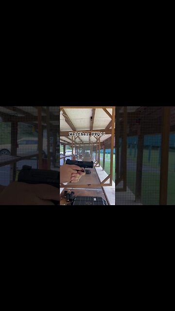 Walther PPQ, maybe my grip has improved? Doesn’t feel so snappy anymore. #walther