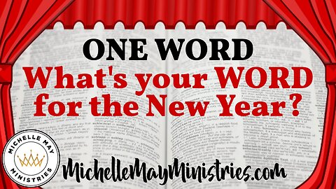 One WORD for the New Year