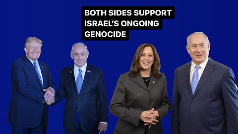 If you are voting for Trump OR Kamala you are voting for and supporting Israel’s Genocide in Gaza