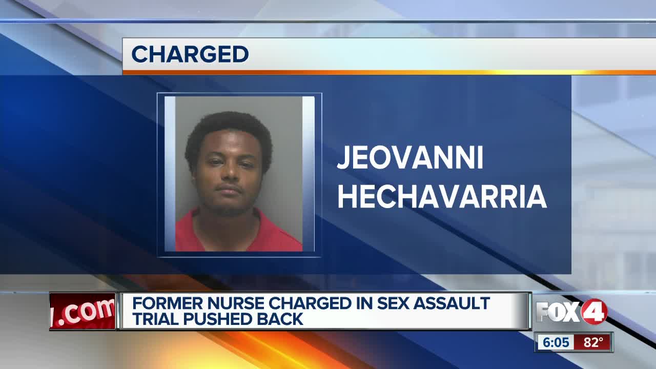 Former nurse accused of assault trail delayed Lee County