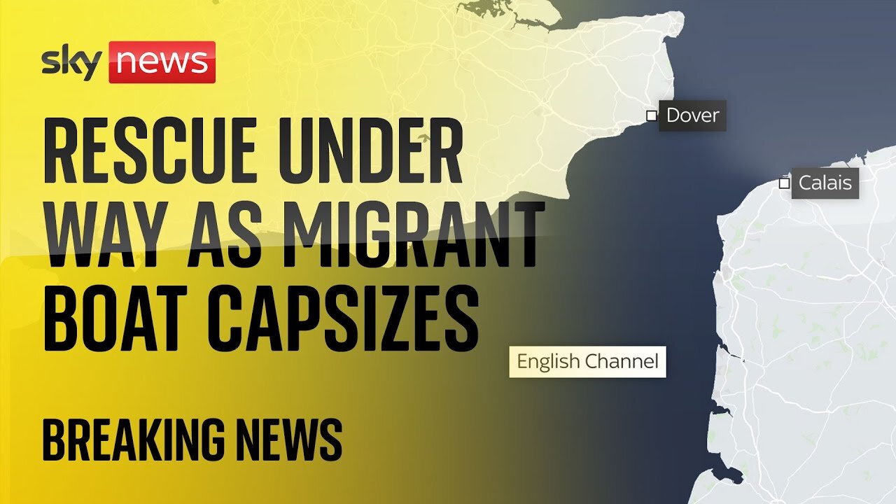 BREAKING: Rescue under way in Channel as boat carrying migrants capsizes - French media