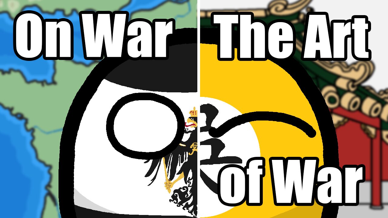 On War vs. The Art of War - Clausewitz vs. Sun Tzu | East vs. West | Polandball/Countryball History