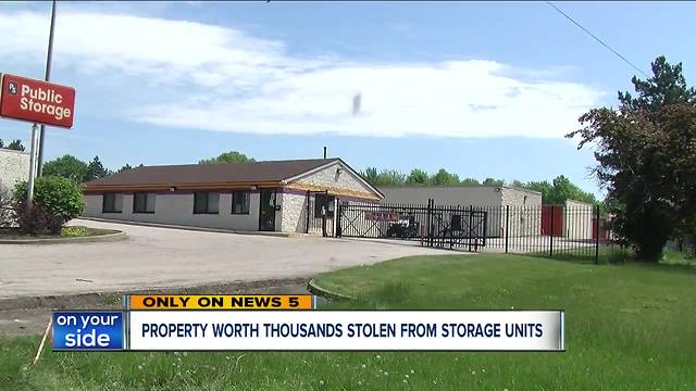 Victims lose property worth tens of thousands of dollars in Tallmadge storage unit break-ins