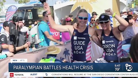 Encinitas Paralympian battles health crisis