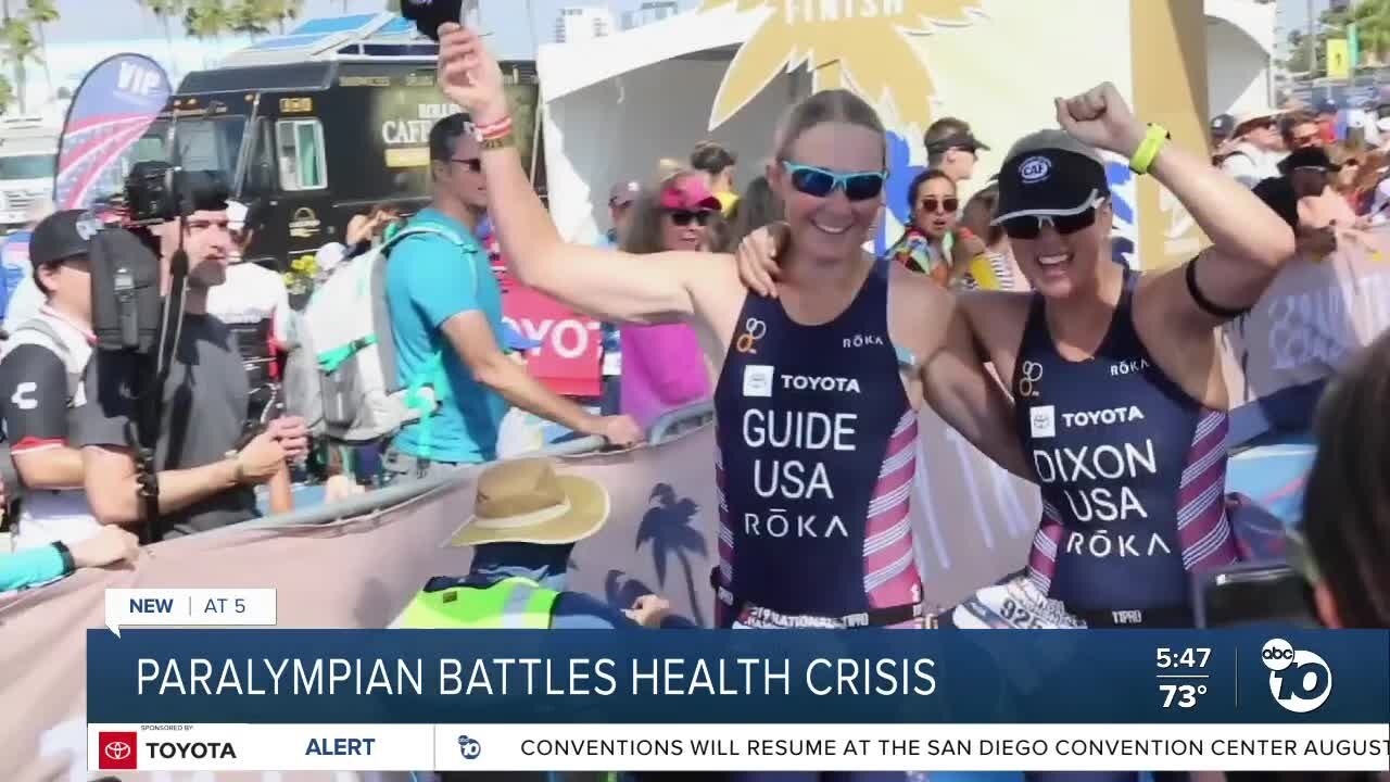 Encinitas Paralympian battles health crisis