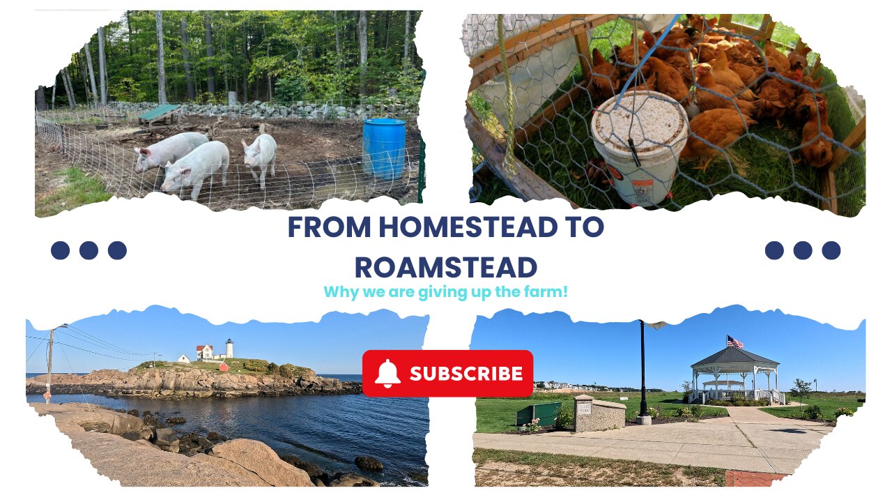 Homestead to Roamstead (why we are giving up our farm!)