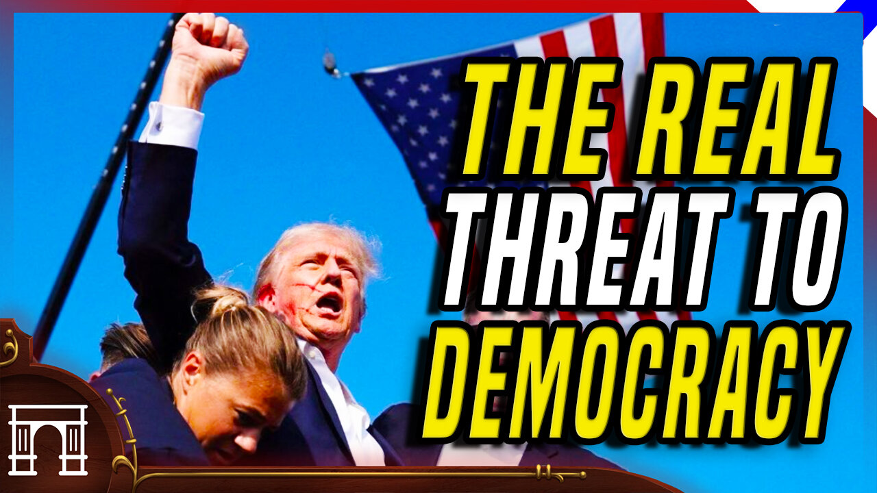 "Donald Trump A Threat To Democracy" The Dramatic Culmination And End Of A Long lie