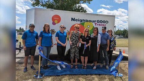 NeighbourGOOD Trailer Comes To Milk River | July 28, 2023 | Micah Quinn | Bridge City News