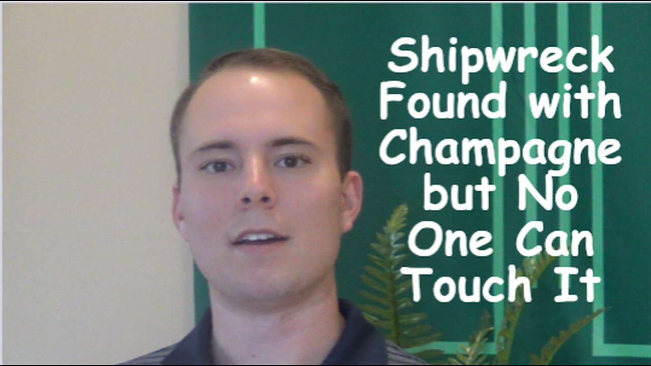 Shipwreck Found With Champagne But No One Can Touch It