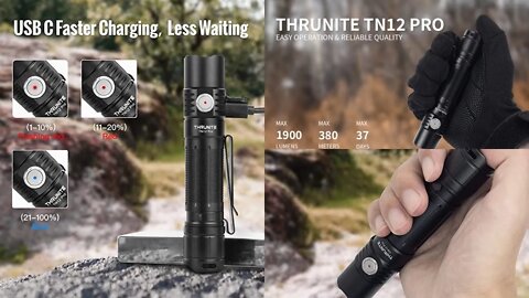 ThruNite TN12 Pro 1900 Lumens VS Olight Warrior Mini 2 / Link and discount information below