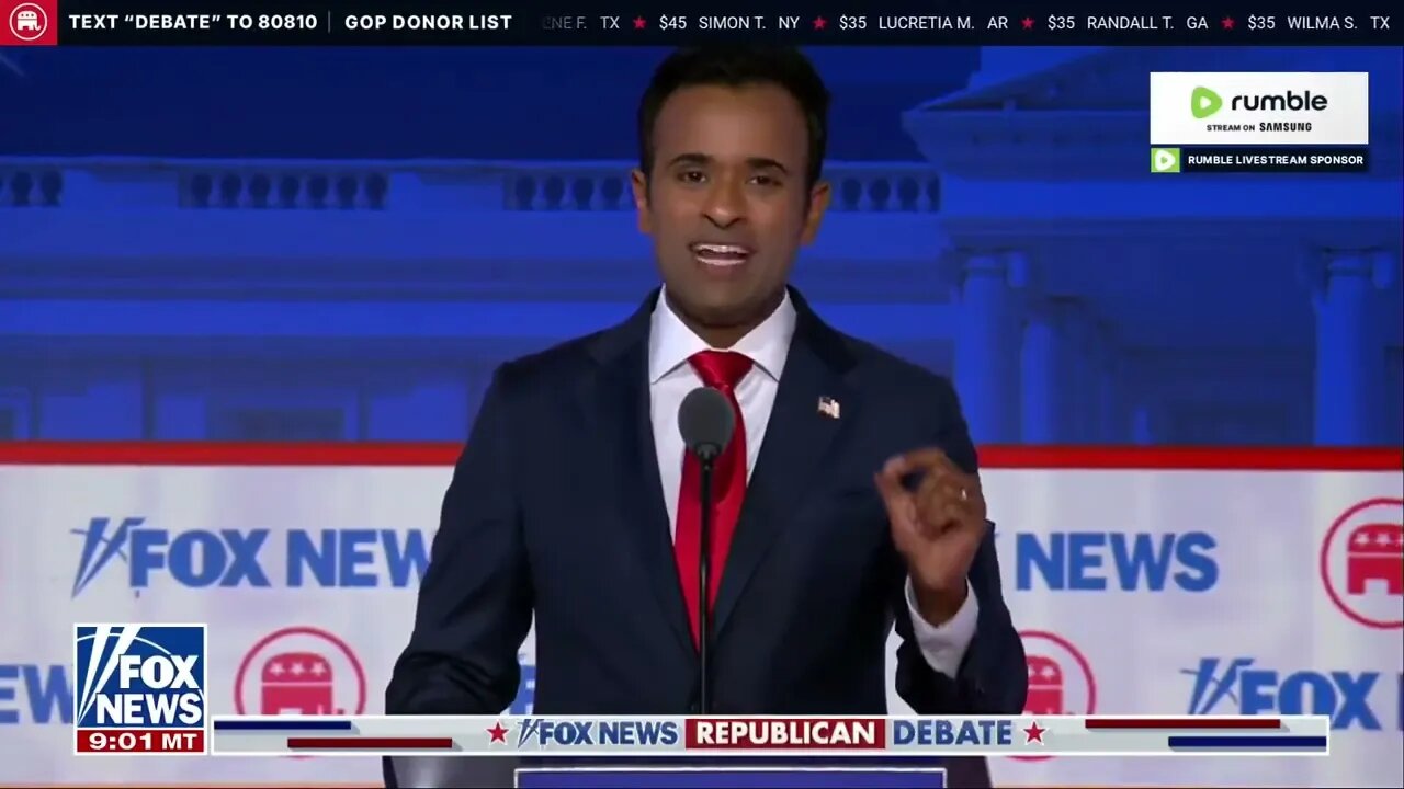 Vivek Ramaswamy triggers the entire GOP .