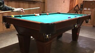 Man Cave Pool Practice