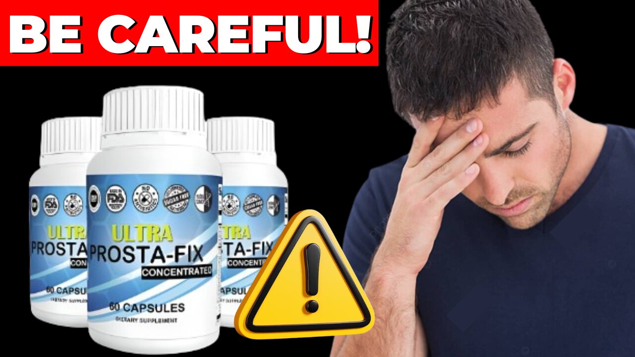 Ultra prosta fix ((⛔️⚠️BEWARE!!⛔️⚠️)) Ultra prosta fix review - Ultra prosta fix review watch