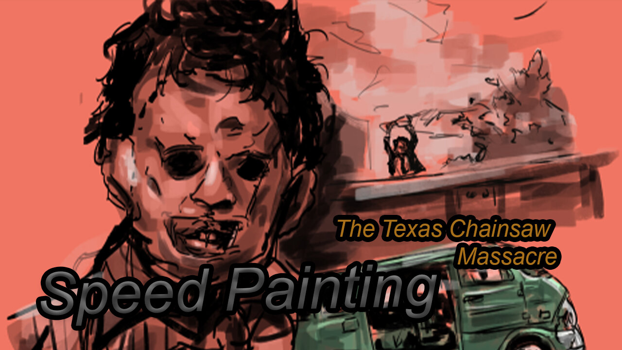 ⛓🪚 Texas ChainSaw Massacre - SpeedPainting 🖌