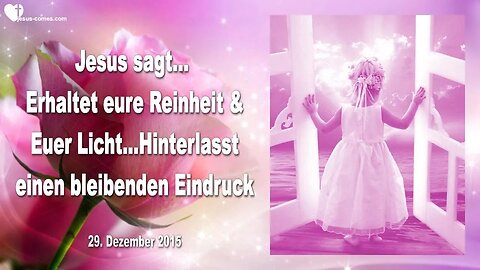 Rhema 04.03.2023 ❤️ Erhaltet eure Reinheit und euer Licht... Hinterlasst einen bleibenden Eindruck