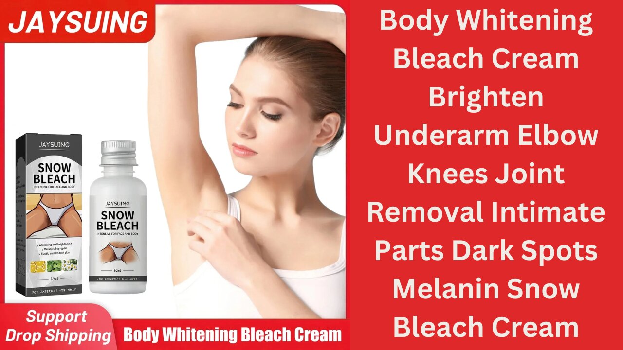 Body Whitening Bleach Cream