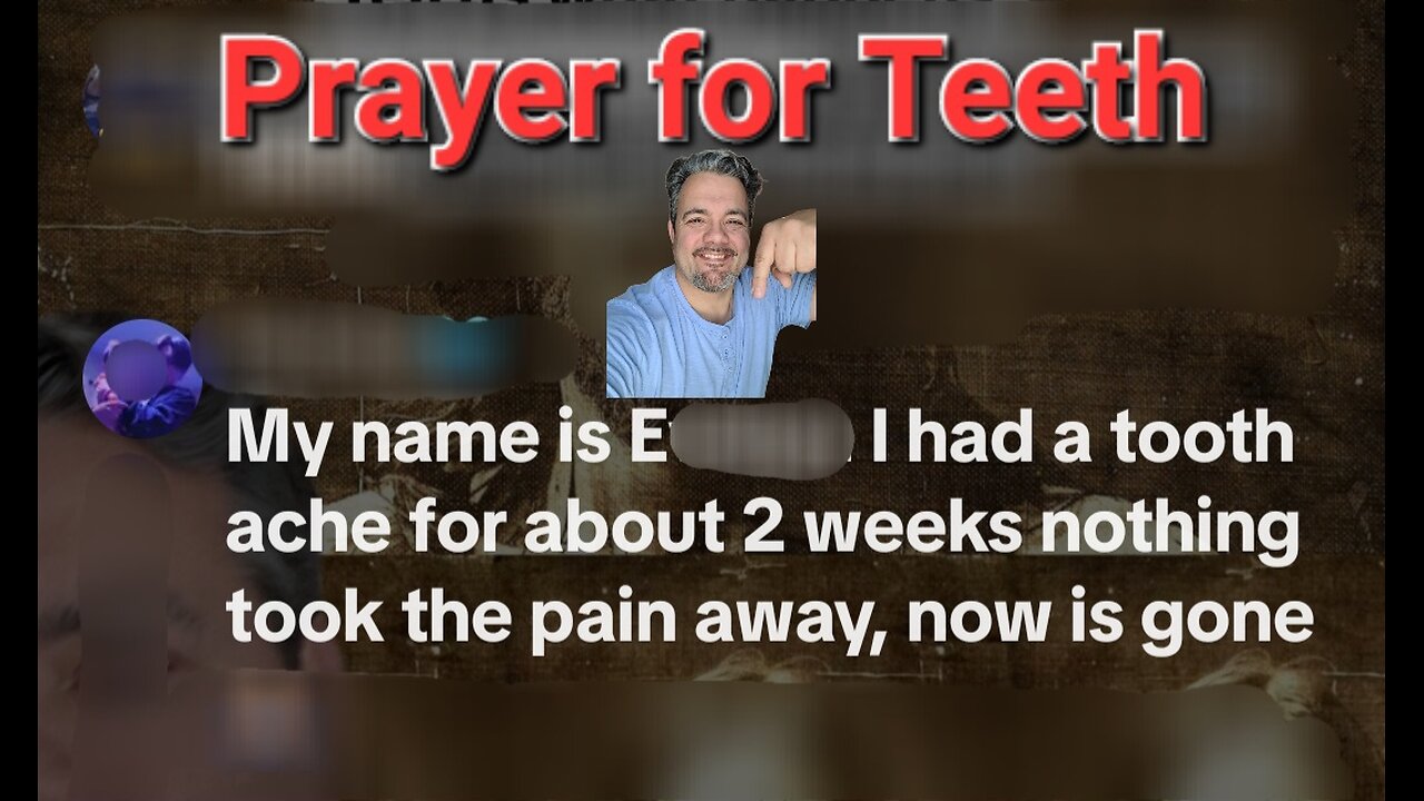 Prayer for teeth