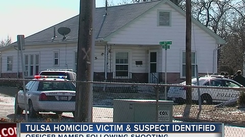 West Tulsa officer involved shooting names released; homicide suspect dentfied