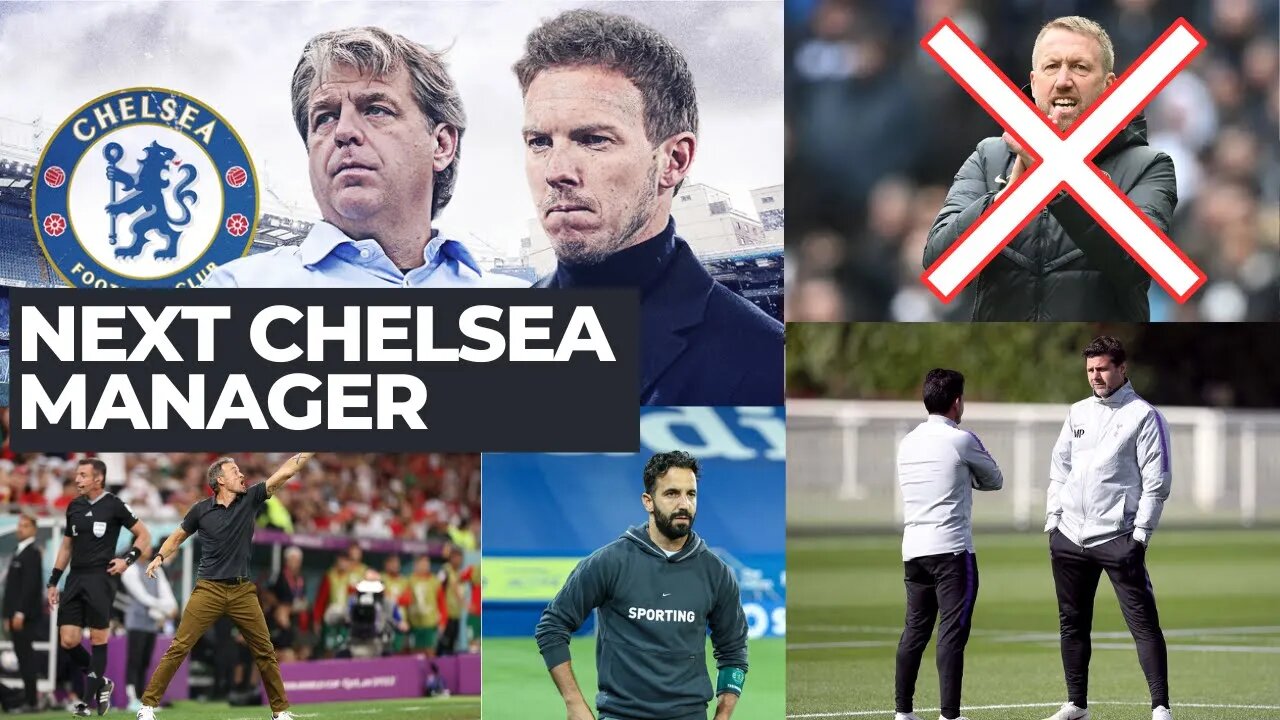 Chelsea Next Manager List by Fabrizio Romano Nagelsmann, Luis Enrique, Ruben Amorim and Pochettino