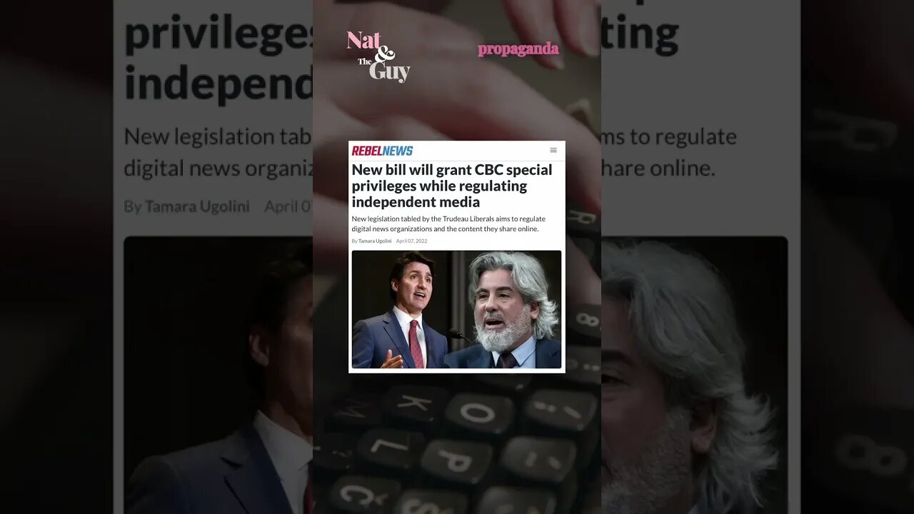 Canada's Bill C-18: Justin Trudeau's 'Online News Act' To Save His Propaganda Machine By Taxing It