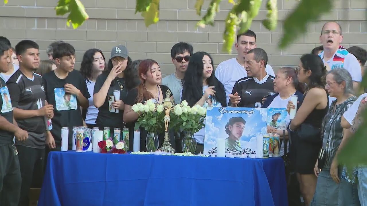 Vigil held for teen gunned down after leaving soccer practice