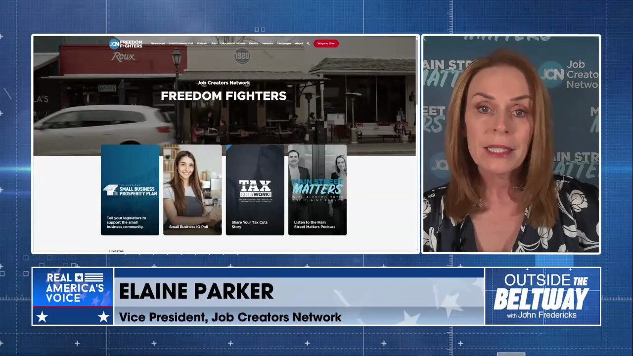 Elaine Parker, Job Creators Network: Biden Admits Fake Job Numbers