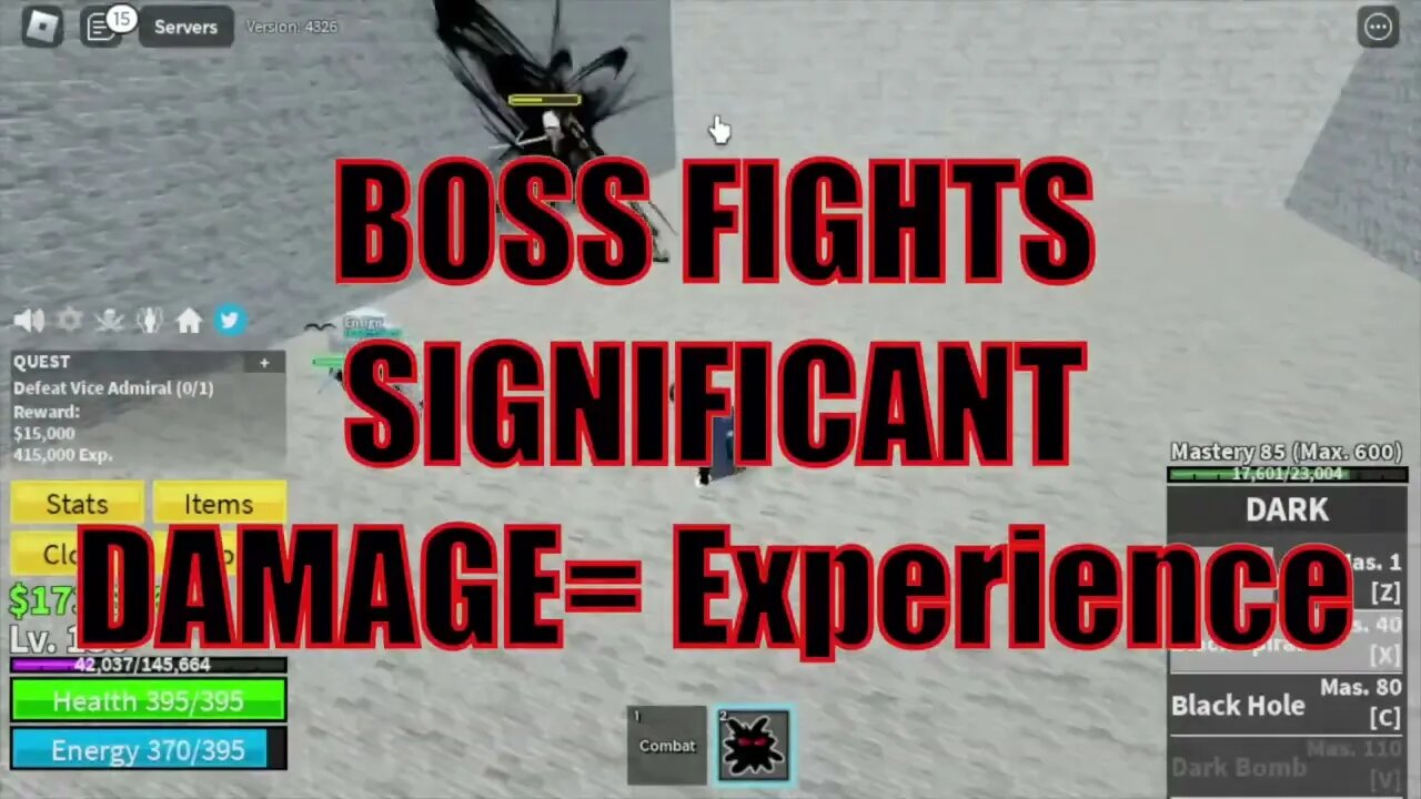 Bloxfruits Noob to Pro using DARK Fruit V1 REWORKED