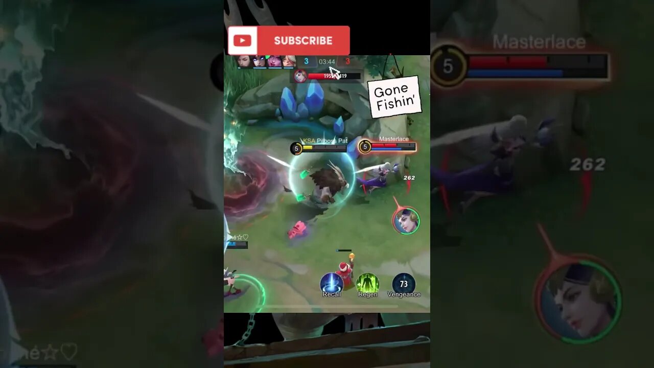 Fish fillets #mlbb #mobilelegends #shorts #youtubeshorts