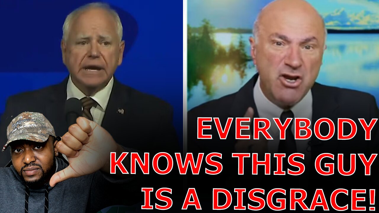 Tim Walz LASHES OUT Over Stolen Valor Attacks As Kevin O'Learly GOES OFF On Him DESTROYING Minnesota