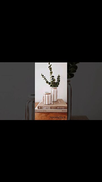 BOHO DIY VASE IDEA upcycling old jars #shorts #bohodiy #diyhomedecor #bohodecor #upcycling
