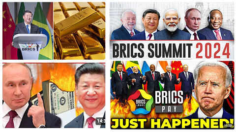 BRICS | BRICS Summit 2024 | BRICS PAY | "The Days of the U.S. Financial Dominance May Be Numbered." - Clayton Morris (10/6/2024) + "The Russians Said It's (New BRICS Currency) Going to Be Gold Backed." - Steve Bannon