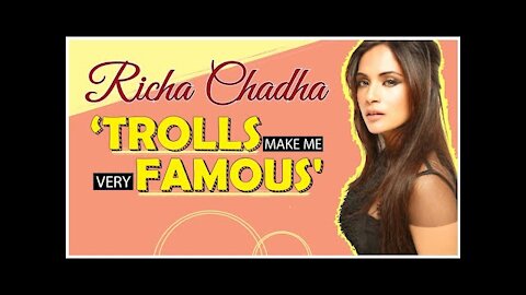 Richa Chaddha: &ldquo