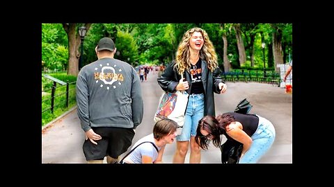 Funny WET Fart Prank in Central Park! All ABOARD!