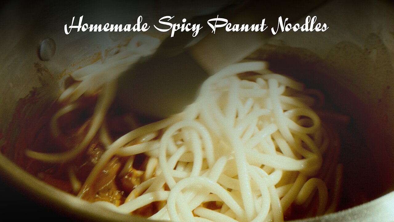 How to Make Spicy Peanut Noodles