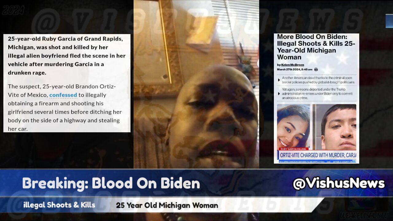 "Breaking" Blood On Biden Illegal 🚫 Shoots 25 Year Old... #VishusTv 📺