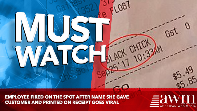 Employee Fired On The Spot After Name She Gave Customer And Printed On Receipt Goes Viral