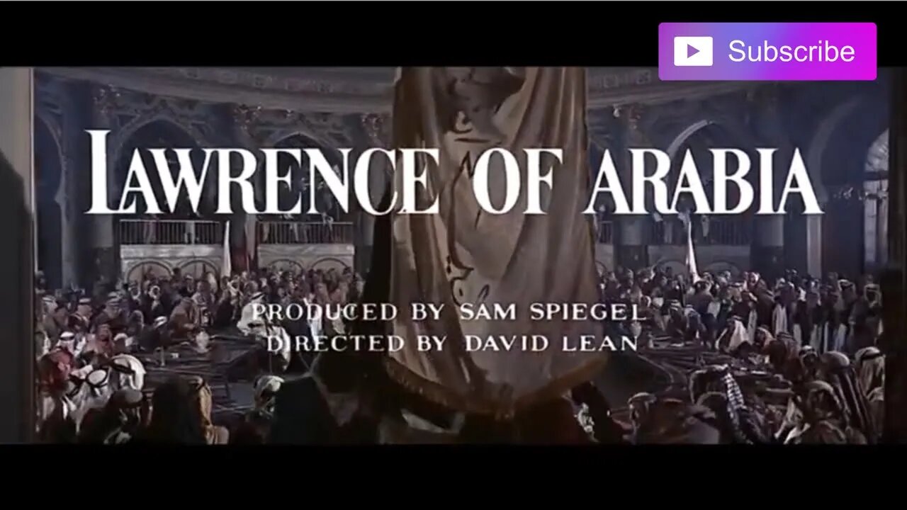 LAWRENCE OF ARABIA (1962) Trailer [#lawrenceofarabia #lawrenceofarabiatriler]
