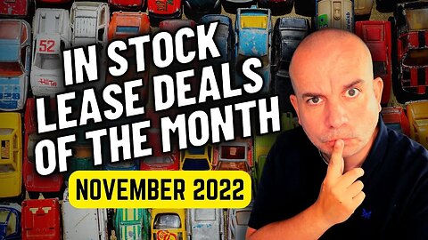 In Stock Car Lease Deals of the Month | November 2022