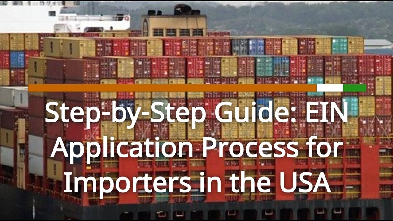 What are the requirements for importers to apply for an EIN in the USA?