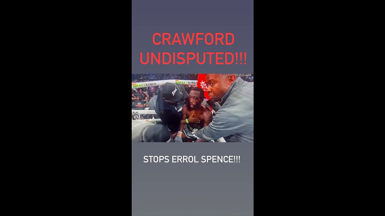 CRAWFORD BEATS SPENCE!!!