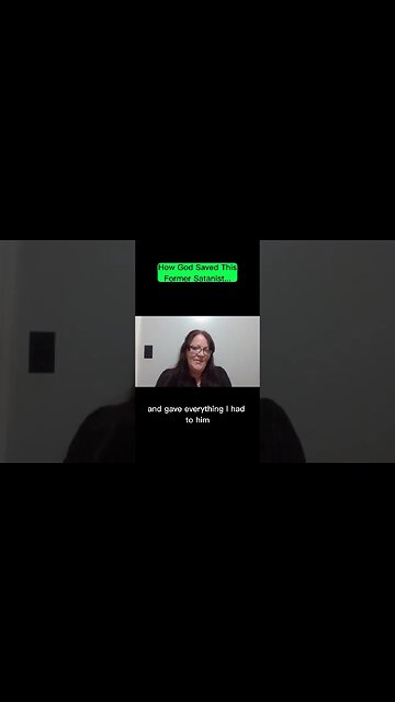 Former Satanic High Priestess Describes Encountering JESUS in Church! #shorts