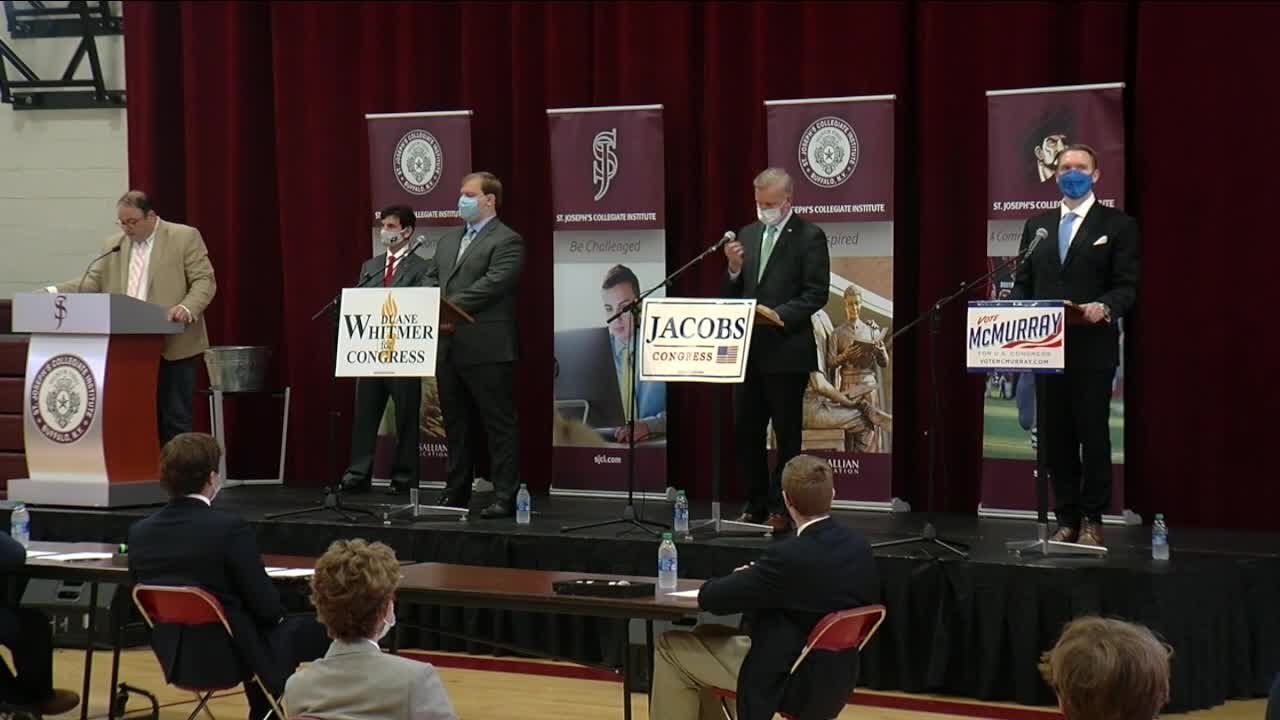 Candidates face-off on issues in NY 27 debate