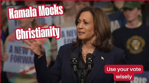 Kamala Tells Christians "You're at the Wrong Ralley"