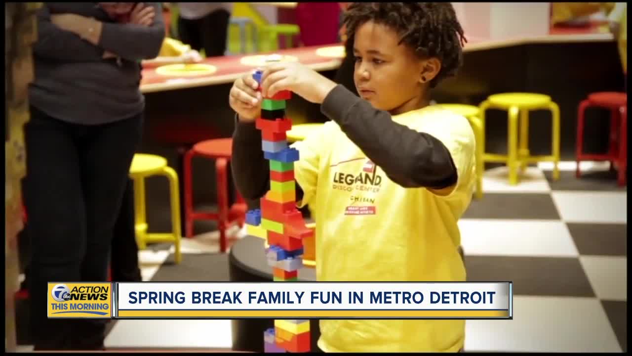 Spring break family fun in metro Detroit