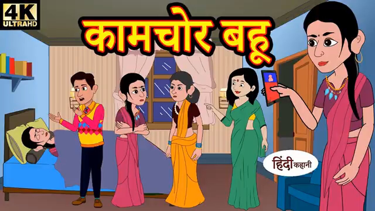 कामचोर बहू - hindi kahaniya _ story time _ saas bahu _ new story _ kahaniya _ Stories _ kahani