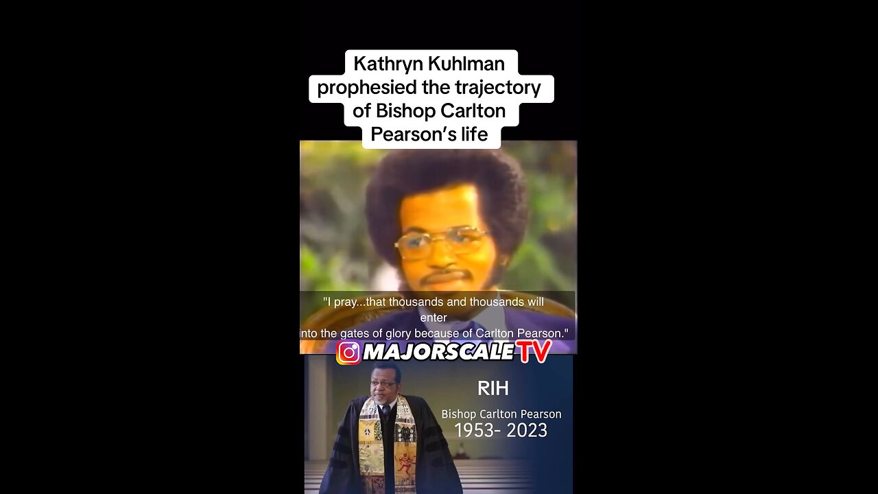 Kathryn Kuhlman prophesied to Bishop Carlton Pearson 🦅😳🙌🏾🙏🏾 #carltonpearson #prophet