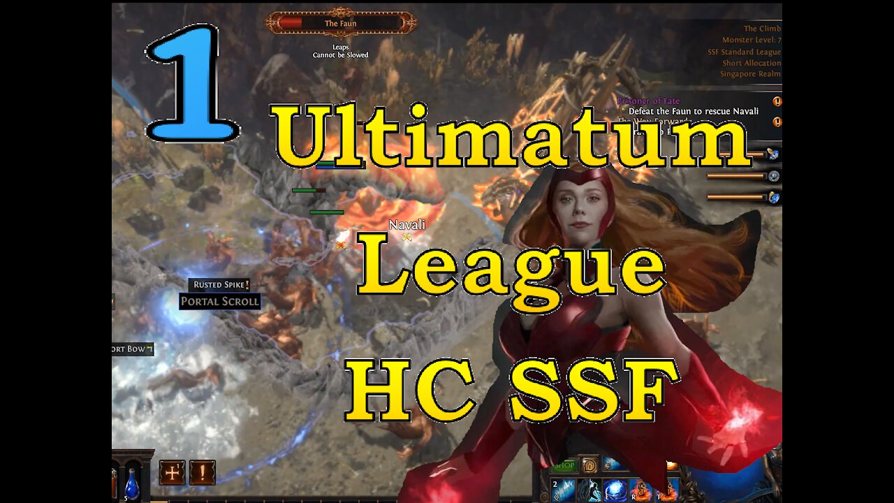 Path of Exile | Hardcore Ultimatum League SSF Part 1 | 4h+ of Trovo Live Stream!