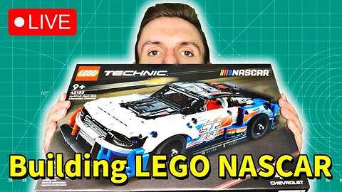 🔴 Building the LEGO NASCAR Cup Series Camaro LIVE