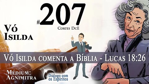 Cortes DcE #207 😮Vó Isilda comenta a Bíblia - Lucas 18:26😮