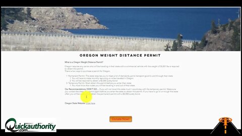 Get Your Own Oregon Permit For Your Trucking Business by Trucking Inside